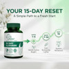 DR VITAMIN SOLUTIONS 15 Day Gut Cleanse Detox for Women and Men GLP-1 Support  Weight Loss