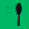 CONAIR Men Hair Brush Men’s Detangler Brush for Everyday Brushing and All Hair Types Flexible Cushion Base with Ball Tipped Bristles Won’t Snag