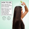 Garnier Fructis Diamond Sleek Hair Shine Spray Up to 100-Hour Frizz Control Heat Protectant up to 450°F with Vegan Keratin Smoothing Complex and Argan Oil for Frizzy Dry Dull Hair  4.6 Fl Oz