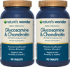 Nature's Wonder Triple Strength Glucosamine Chondroitin MSM, 90 Tablets