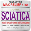 Nuturna Sciatica Nerve Cream  Maximum Strength Comfort Cream for Feet Hands Legs Toes Back  Natural Ultra Strength Arnica MSM Menthol Soothing Comfort Large