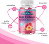 AuraraNeNourish Multi Collagen Peptides Gummies, Sugar Free Hydrolyzed 5000mg Protein丨Type I,II,III,V,X with Biotin Hyaluronic Acid Vitamin C A D B6 B12 L-Glutathione for Skin Hair Nail Joint Bone
