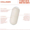 Health By Habit Habit Collagen Supplement (60 Capsules) - New Look, 2000mg Collagen Peptides, Vitamin C & Vitamin E, Skin Health, Antioxidants, Non-GMO