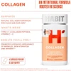 Health By Habit Habit Collagen Supplement (60 Capsules) - New Look, 2000mg Collagen Peptides, Vitamin C & Vitamin E, Skin Health, Antioxidants, Non-GMO
