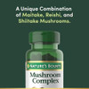 Nature's Bounty Mushroom Complex for Immune Support, Featuring Shiitake, Maitake and Reishi Mushroom – Health Supplements
