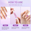 EBANKU 2-in-1 Cuticle Remover Pen Cuticle Oil Pusher
