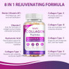 Nature's live Multi Collagen Peptides Softgel - Type I, II, III, V, X