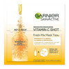 Garnier Fresh-Mix Tissue Mask  Vitamin C Brightening Tissue Face Sheet Shot Mask 33 g
