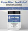Relievance Fiber - Clean Formula - Bloating, Gas & Gut Relief