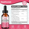 Healtionist 2 Pack 3000mg Liposomal Glutathione Liquid Drops with Vitamin C 98% Absorption Glutathione Liposomal Supplement Powerful Antioxidant Complex for Immune System Liver 4 Fl Oz per Bottle