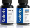 Selerb NAD+ Supplements and  Magnesium Complex Bundle for Men 90 + 60 Capsules