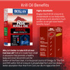 Bioglan Red Krill Oil Max Strength 1000 mg, high in Omega-3 Fish Oil, EPA & DHA help to support your Heart, Eye and Brain health, one month supply 30 capsules