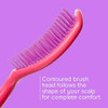 Conair All Brush Vented Paddle Hair Brush for Women  Gentle Detangler Brush for All Wet or Dry Hair Types Vented for Fast Blow Dry Styling Lightweight with Flex Bristles for Comfort Pink