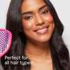 Conair All Brush Vented Paddle Hair Brush for Women  Gentle Detangler Brush for All Wet or Dry Hair Types Vented for Fast Blow Dry Styling Lightweight with Flex Bristles for Comfort Pink