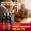 ZEBORA CoQ10-400mg with Trans-Resveratrol PQQ and  Vitamin E - High Absorption Coenzyme-Q10 with BioPerine - Powerful Antioxidant for Heart and Energy-Production 120 Veggie Capsules