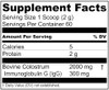Live Conscious Colostrum Powder Grass Fed Colostrum Supplement with Lactoferrin for Iron Absorption