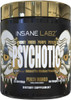 Insane Labz Psychotic Gold, High Stimulant Pre Workout Powder, Extreme Lasting Energy Focus, Pumps and Endurance with Beta Alanine, DMAE Bitartrate, NO Booster - 35 Servings