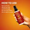 Creme of Nature Perfect 7™ Leave-In Treatment, 7-in-1 Spray For Frizz-Control, Protects From Heat and Detangles, Infused with Argan Oil  5.1 fl oz