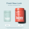 Huppy Toothpaste Tablets Nano Hydroxyapatite Fluoride Free and Plastic Free Natural Whitening Remineralizing SLS Free Travel Friendly Chewable Tabs Strawberry Flavor