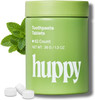 Huppy Toothpaste Tablets Nano Hydroxyapatite Fluoride Free and Plastic Free Natural Whitening Remineralizing SLS Free Bulk Supply Peppermint Flavor