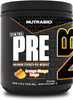 NutraBio STIM-Free PRE Workout for Men, NEW Non Stim Preworkout | Laser Focus, Extreme Pumps | Performance, Endurance | 10g Citrulline, Beta Alanine, Nitrates - 20 Servings