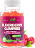 Just Nutrients Elderberry 200mg Gummies with Vitamin C, Echinacea, Propolis