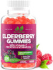 Just Nutrients Elderberry 200mg Gummies with Vitamin C, Echinacea, Propolis