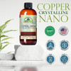 NutriNoche Organa Pure Crystalline Liquid Copper Supplement  30 PPM  High Absorption Copper