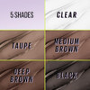 Maybelline Super Lock Brow Glue Eyebrow Gel  Lightweight and Waterproof Tinted Brow Gel For Up To 24HR Hold