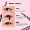 lilybyred Starry Eyes Am9 to Pm9 Slim Gel Eyeliner | Korean Ultra-Slim 2mm Gel Eyeliner, Intense Color Payoff, Creamy Formula, Easy Blending, Smudge-Proof, Long-Lasting