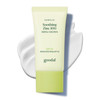 GOODAL Heartleaf Soothing Zinc 100 Mineral Sunscreen SPF 50, Zinc Oxide Korean Face Sunscreen for Sensitive & Acne-Prone Skin, No White Cast, Reef-Friendly, Vegan, Korean Skincare, 1.69 Fl Oz