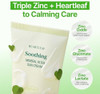 GOODAL Heartleaf Soothing Zinc 100 Mineral Sunscreen SPF 50, Zinc Oxide Korean Face Sunscreen for Sensitive & Acne-Prone Skin, No White Cast, Reef-Friendly, Vegan, Korean Skincare, 1.69 Fl Oz