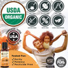 Sacred Eats Organic Liquid Vitamin D Drops for Kids and  Adults  Sugar Free. Easy to Use 1,000 IU/Drop in Coconut MCT Oil. Lasts Months, Best for High Doses. Max Absorption VIT D3 Supplement.