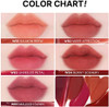 BY MERZY The Watery Blur Velvet Tint – Vegan Long-Lasting Lip Tint with Soft Matte Finish – Gel-to-Powder Texture High-Pigment Color - 0.13 fl oz