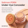 SKINFOOD Salmon PDRN Dark Circle Concealer Cream - 2 Beige, Under Eye Concealer for Dark Spots and Wrinkles, Full Coverage, Stocking Stuffer