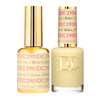 DAISY DND DND DC Gel Polish Set Yellow Collection UV/LED Gel Polish and Air Dry Nail Lacquer Matching Chip-Free Polish Duo 0.5 Fl Oz