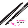 wet n wild Ultimate Brow Micro Eyebrow Retractable Pencil Dark Brown Ultra Fine Tip Draws