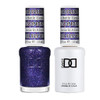 DAISY DND DND Gel Nail Polish Duo Super Glitter Collection 0.5 Fl Oz Each
