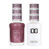 DAISY DND DND Gel Nail Polish Duo Super Glitter Collection 0.5 Fl Oz Each