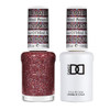 DAISY DND DND Gel Nail Polish Duo Super Glitter Collection 0.5 Fl Oz Each