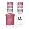DAISY DND DND Gel Nail Polish Duo Super Glitter Collection 0.5 Fl Oz Each