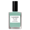 Nailberry L'Oxygéné Oxygenated Nail Lacquer  Rich Cocoa Espresso Opaque Nail Polish | UV Protected Long-Wear Nail Polish | 12-Free | Vegan | Certified Halal | Cruelty & Gluten Free | 15 ml