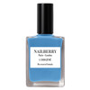 Nailberry L'Oxygéné Oxygenated Nail Lacquer  Rich Cocoa Espresso Opaque Nail Polish | UV Protected Long-Wear Nail Polish | 12-Free | Vegan | Certified Halal | Cruelty & Gluten Free | 15 ml