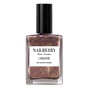 Nailberry L'Oxygéné Oxygenated Nail Lacquer  Rich Cocoa Espresso Opaque Nail Polish | UV Protected Long-Wear Nail Polish | 12-Free | Vegan | Certified Halal | Cruelty & Gluten Free | 15 ml