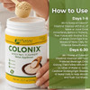 DrNatura Colonix Intestinal Cleanser All-Natural Daily Fiber Colon Detox and Cleanse Supports Healthy Colon Intestines Gut 30 Day Serving