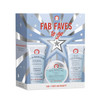 First Aid Beauty FAB Faves to Go Kit: Travel Size Face Cleanser, Exfoliator Pads and Moisturizer