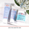 First Aid Beauty FAB Faves to Go Kit: Travel Size Face Cleanser, Exfoliator Pads and Moisturizer