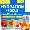 Venture Pal Sugar Free Hydration + Focus Electrolyte Packets 16 Sticks