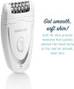 Conair Full Body Epilator & Hair Removal for Women Cordless/Rechargeable Perfect for Total Body