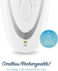Conair Full Body Epilator & Hair Removal for Women Cordless/Rechargeable Perfect for Total Body